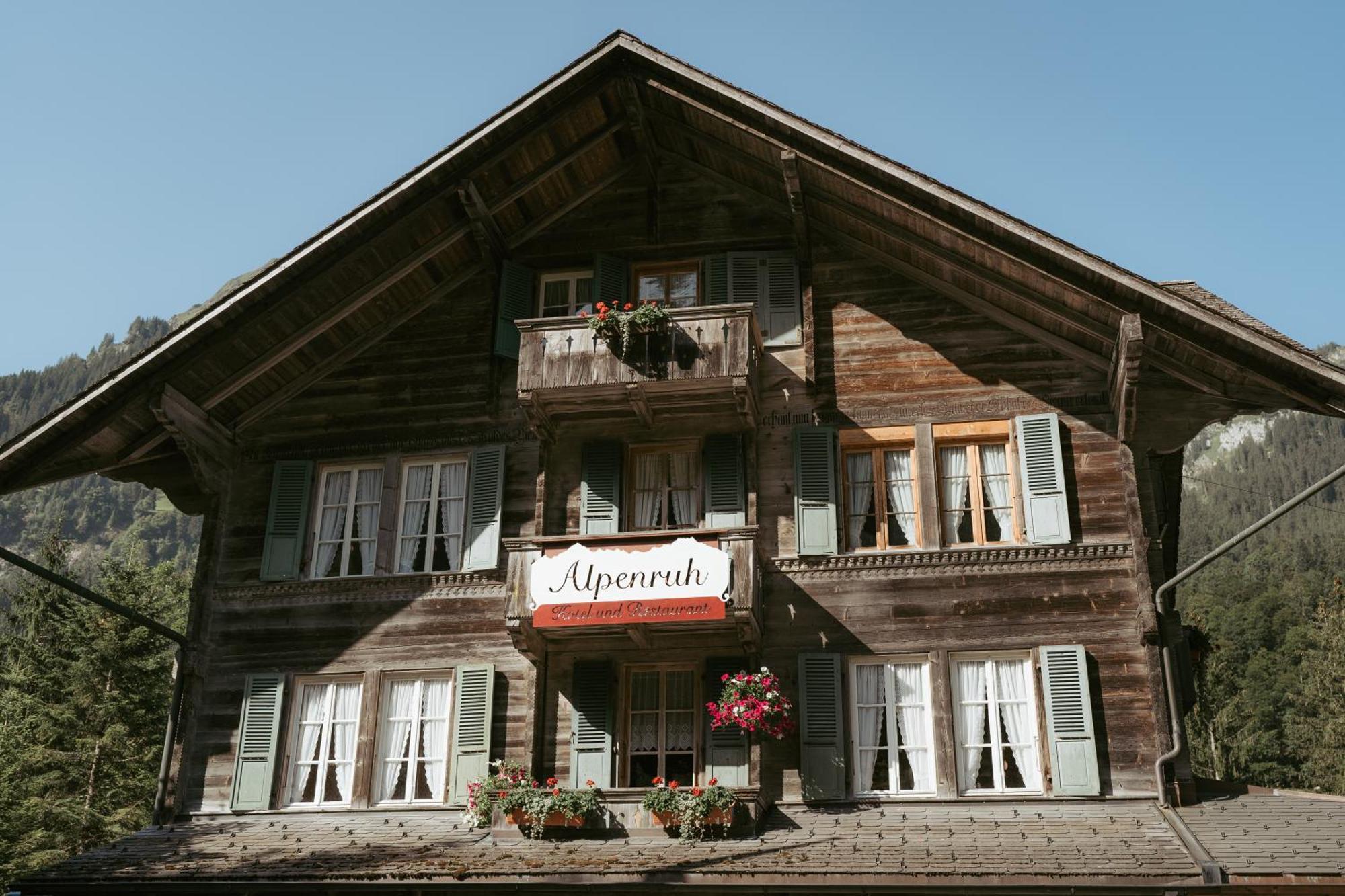 Отель Alpenruh Kiental Экстерьер фото